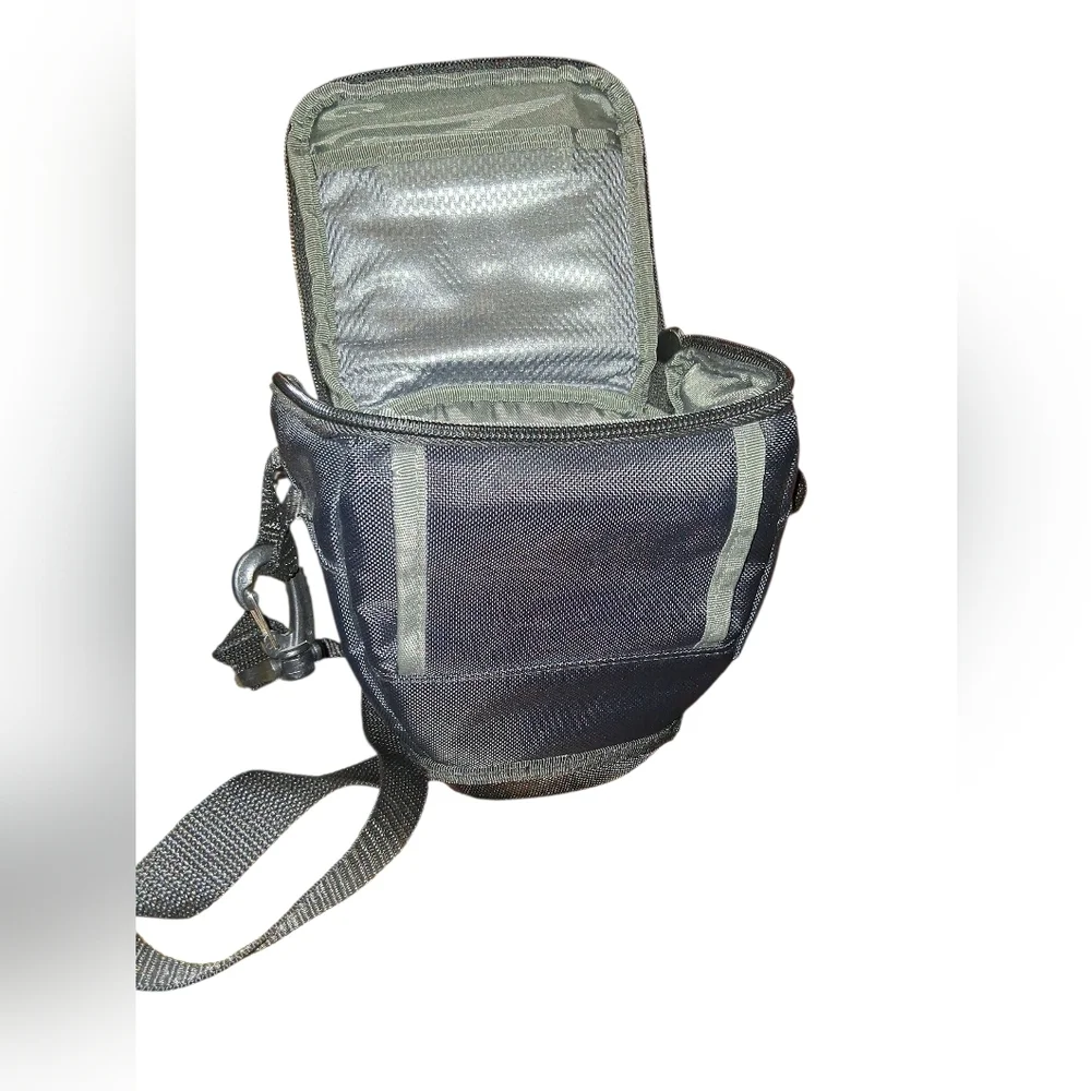 Case Logic Black and Gray Camera Bag with Orange Accents